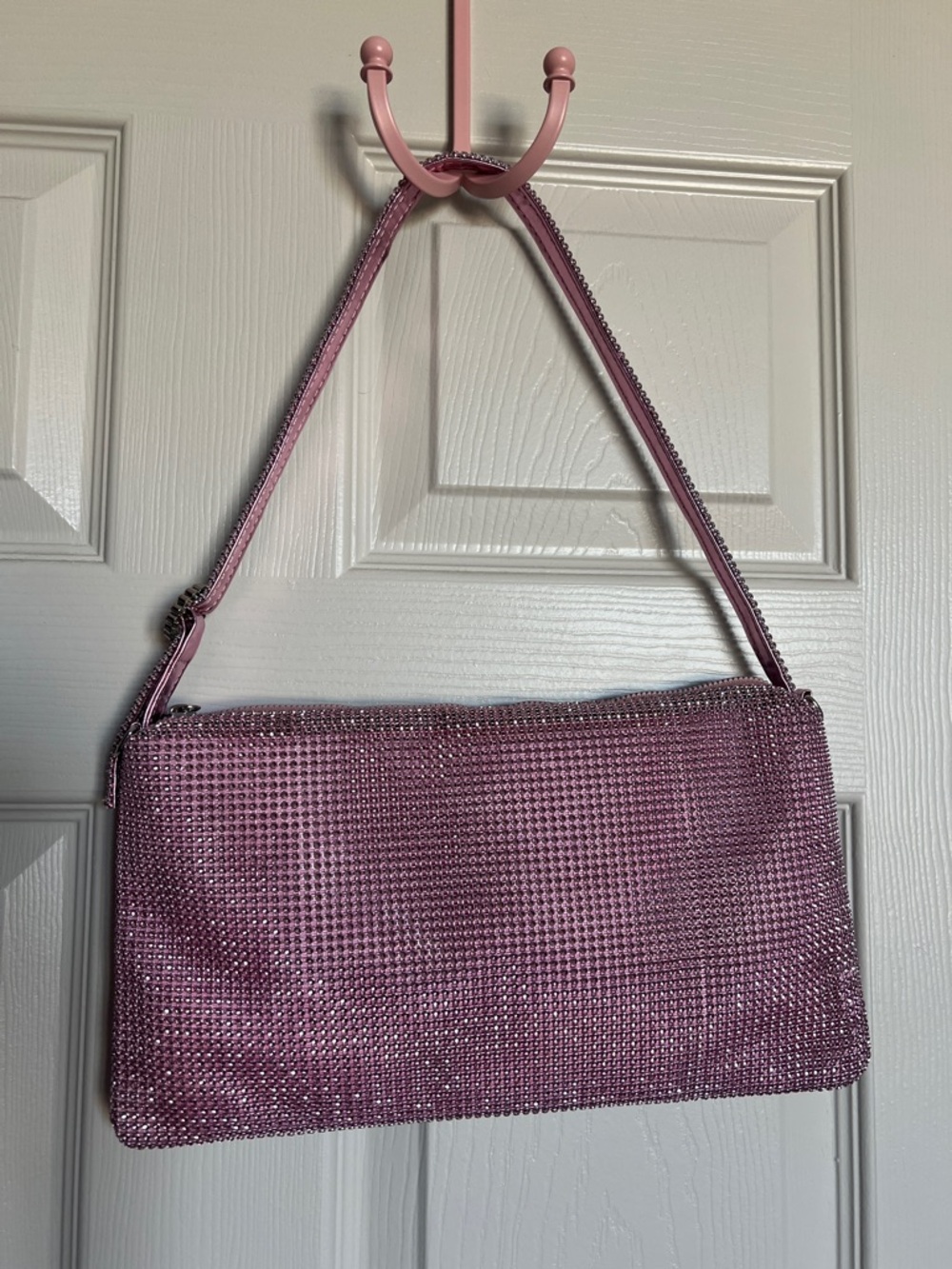 Pink Rhinestone Bag (NWOT) - Picture 6 of 9